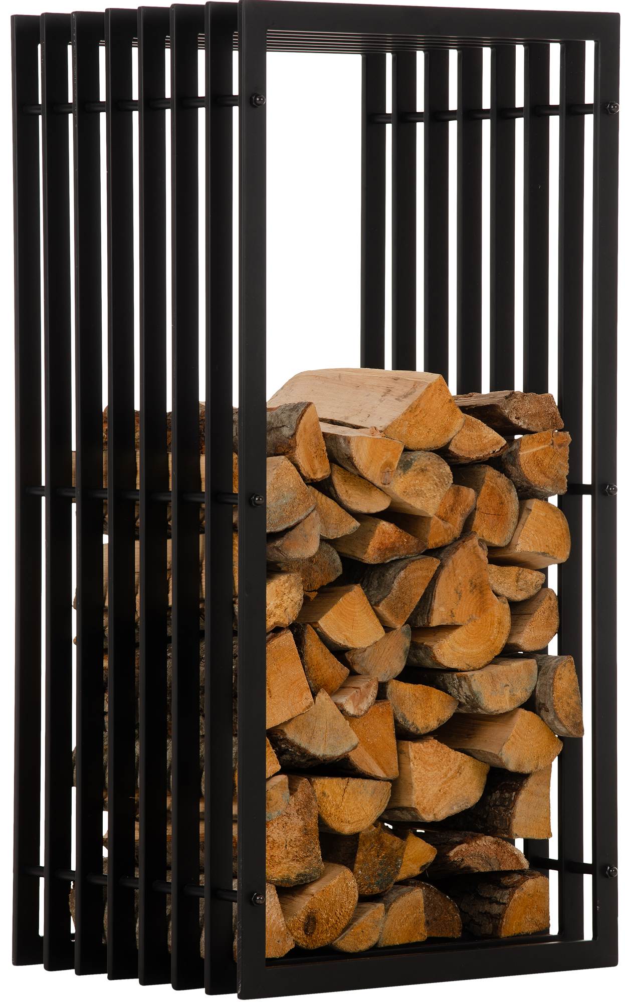 Zack Original Zalos Kaminholzregal, Silberfarben – Stylisches Brennholzregal Für Den Kamin