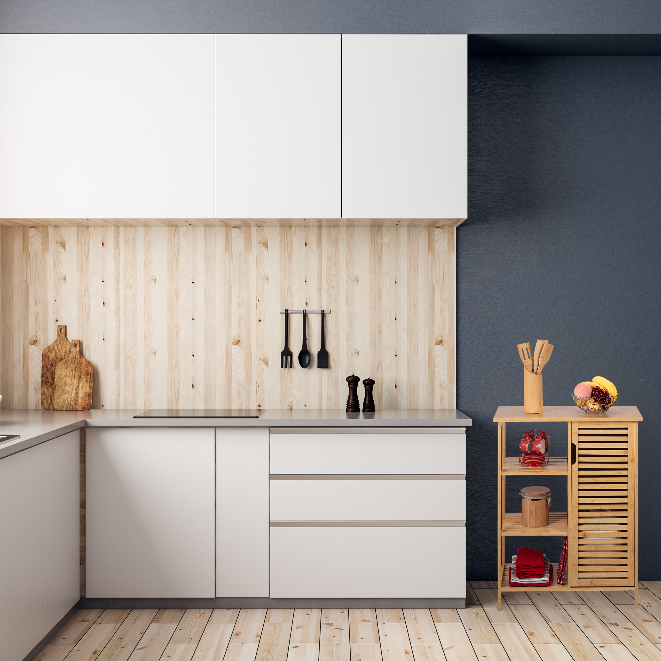 Badschrank aus Bambus kaufen | home24