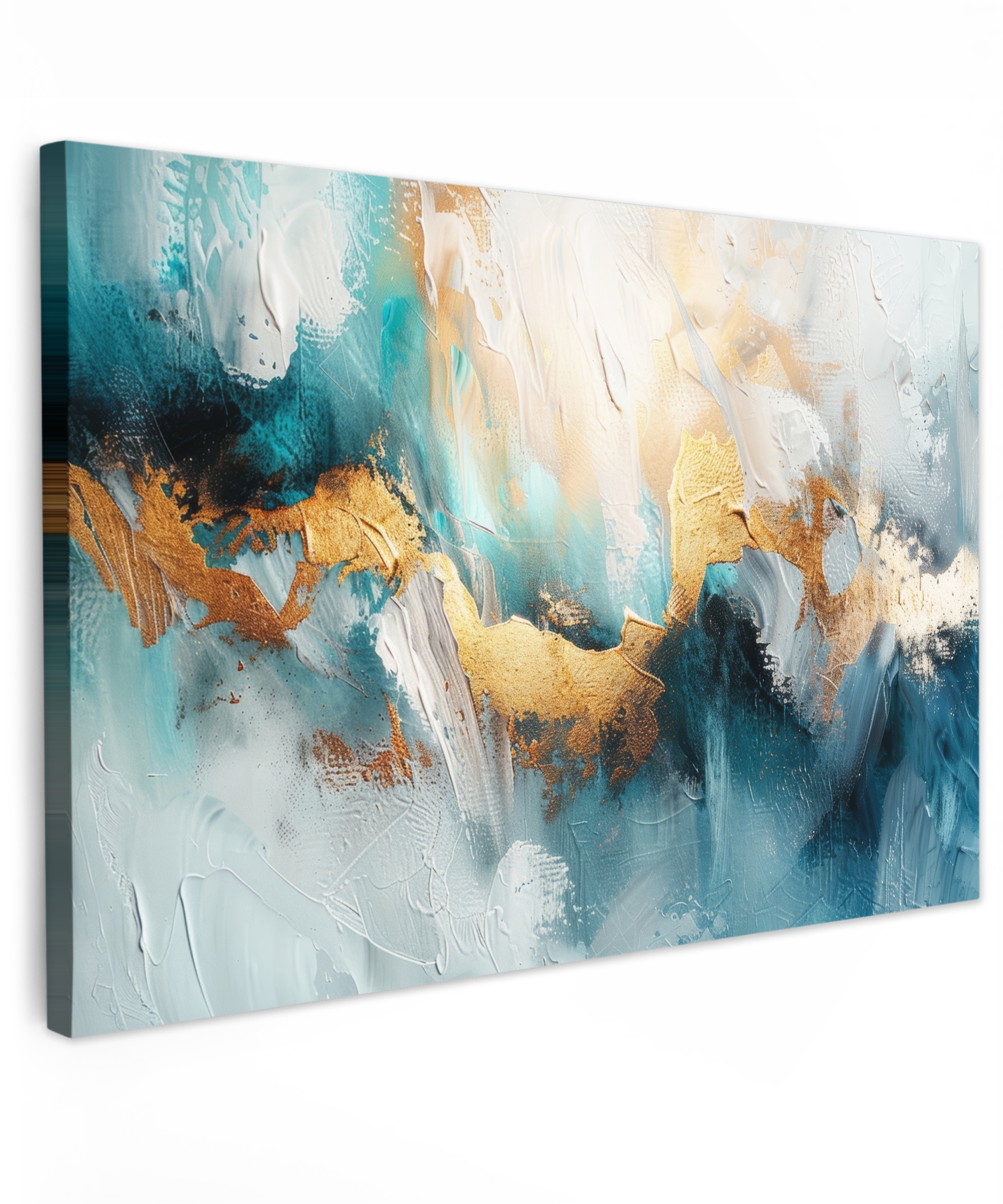 Großes Wandbld Orgnal Abstrakt 80 Abstrakt Öl Auf Lenwand 81x65 Cm