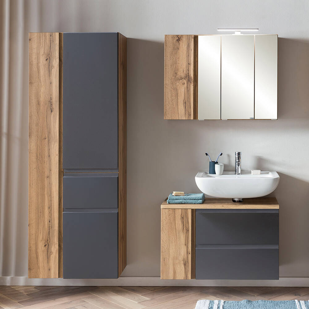 Badmöbel Set VASTOGREY (3tlg.) kaufen home24