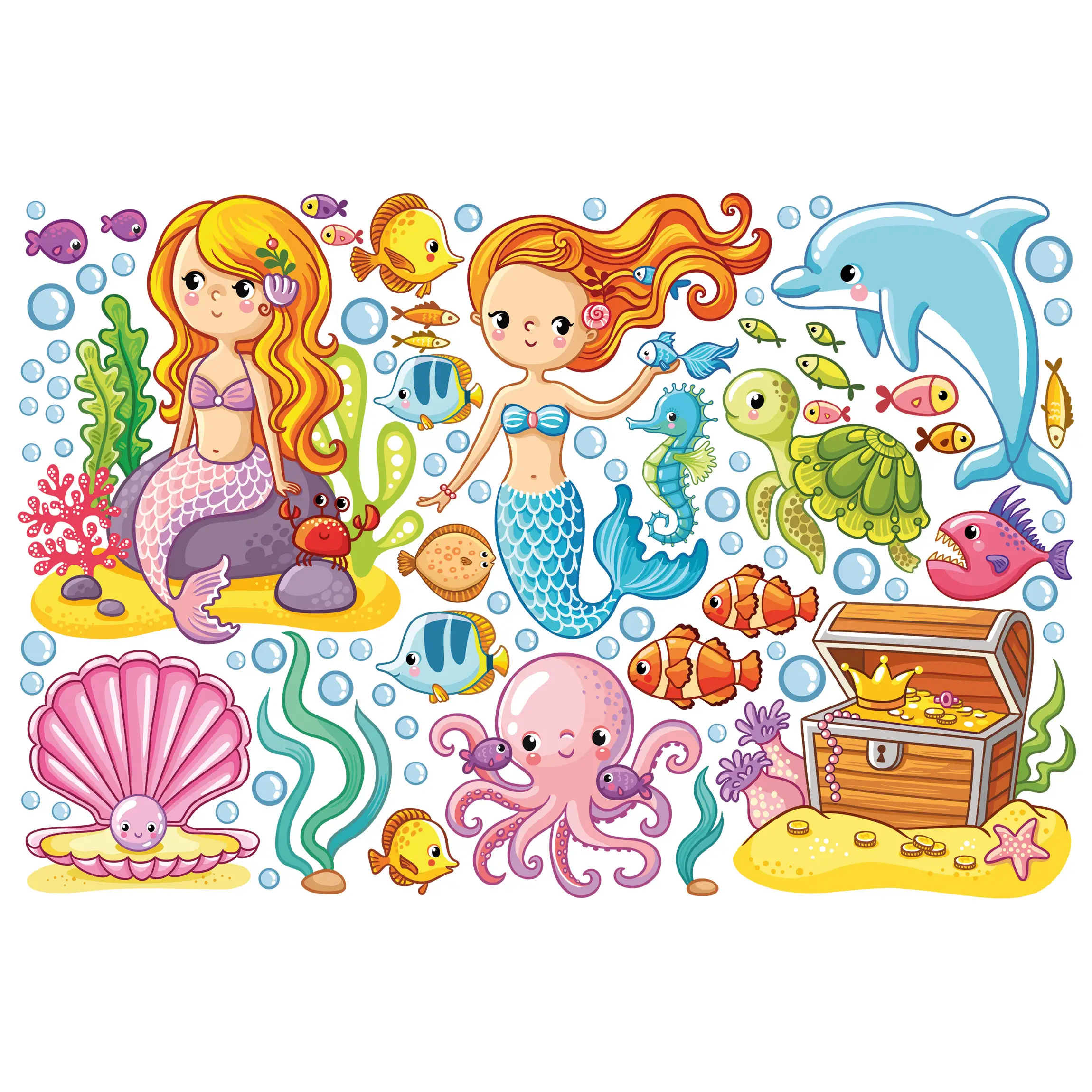Unterwasserwelt - Meerjungfrau Set