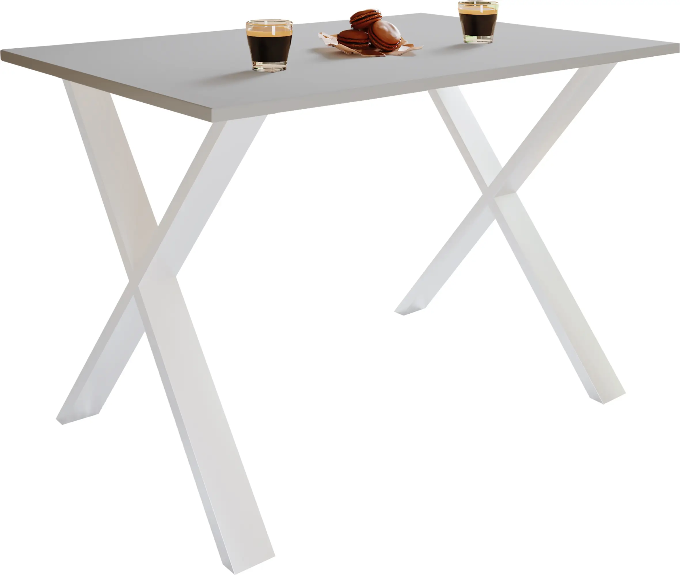 Xona Wei脽 Esstisch Holz Tisch X Premium