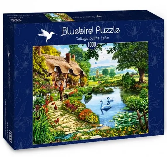 Puzzle Cottage by the Lake Teile 1000