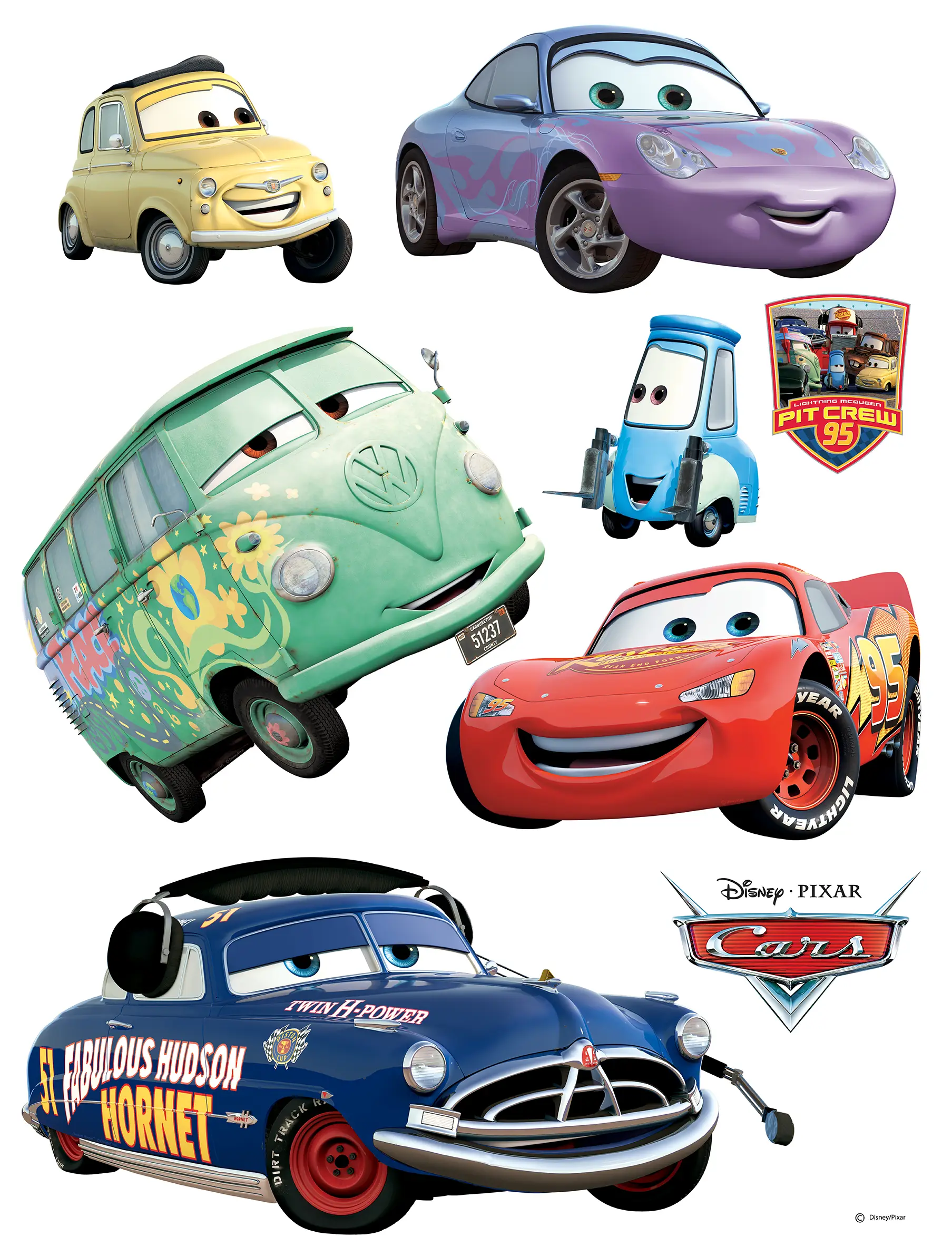 Cars Wandtattoo