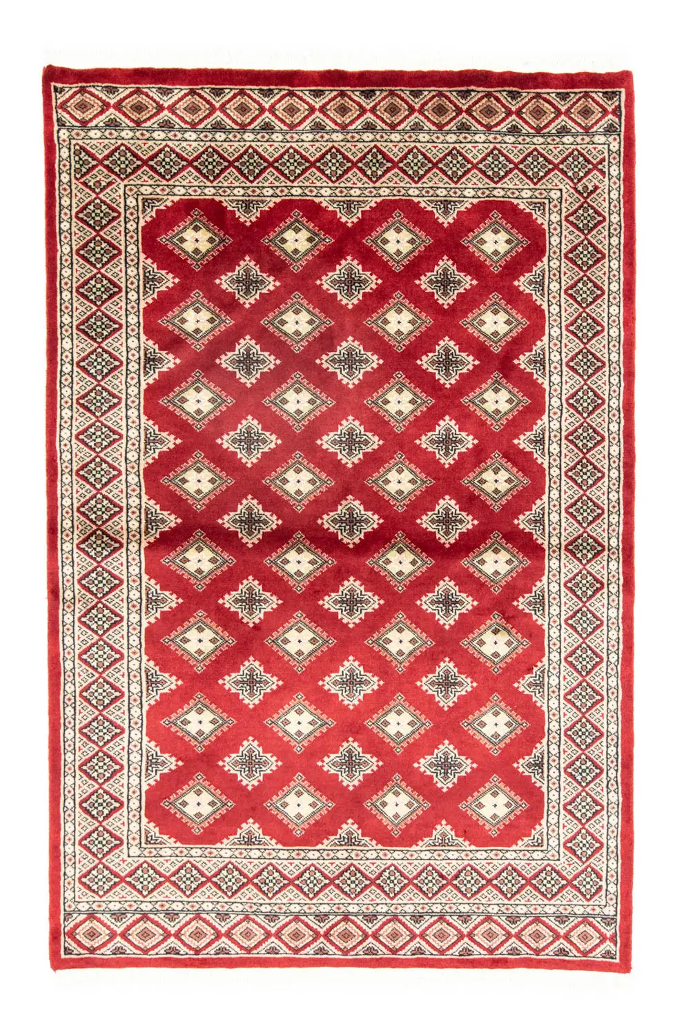 Teppich rot Pakistan - - cm 181 125 x