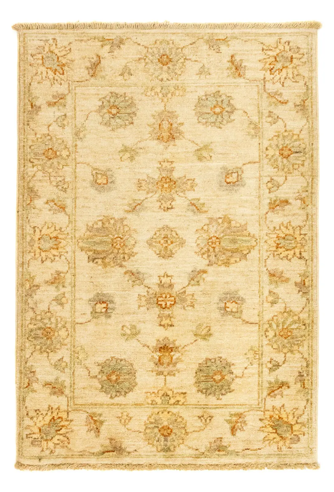 Ziegler Teppich - 85 x 58 cm - beige