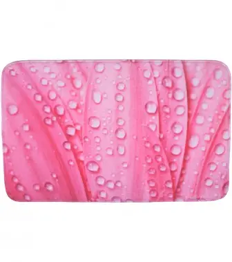 x 80 Badteppich Flower 50 cm Pink