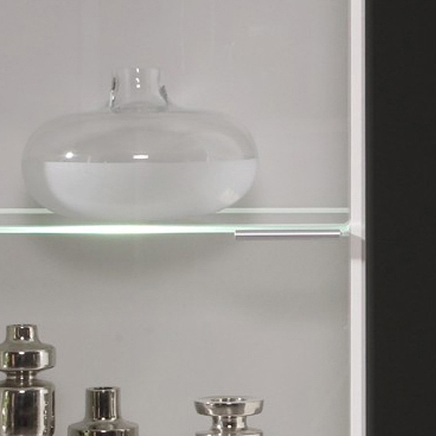 home24 mooved LED Glasbodenbeleuchtung 2er-Set Weiß LED