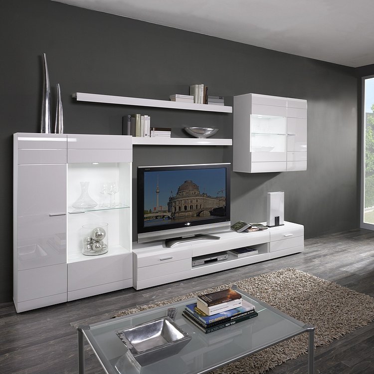 Woonwand Carero Ii 6 Delige Set Loftscape loftscape kopen in de aanbieding