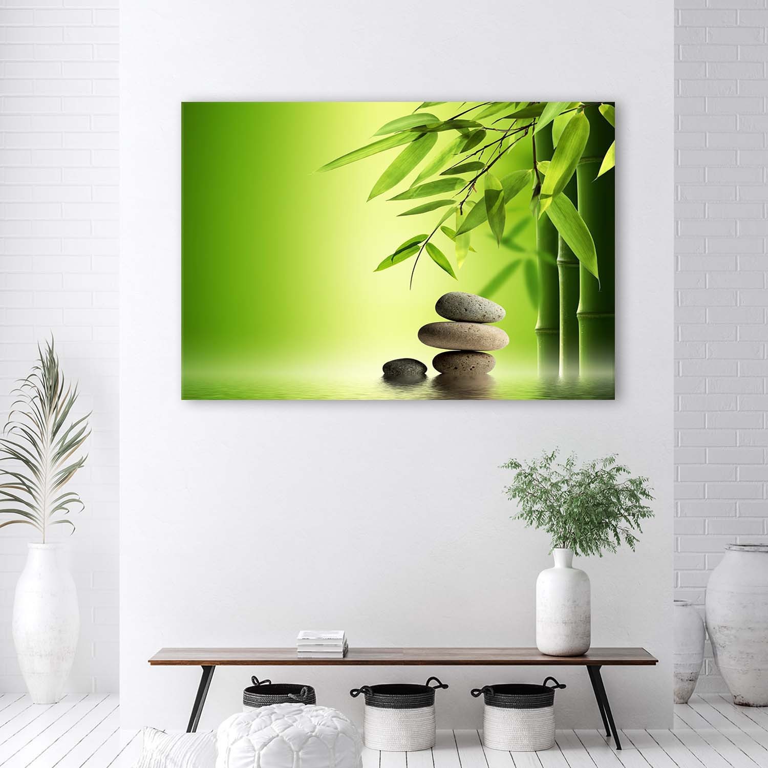 Wandbild Zen Steine Bambus Orient kaufen | home24