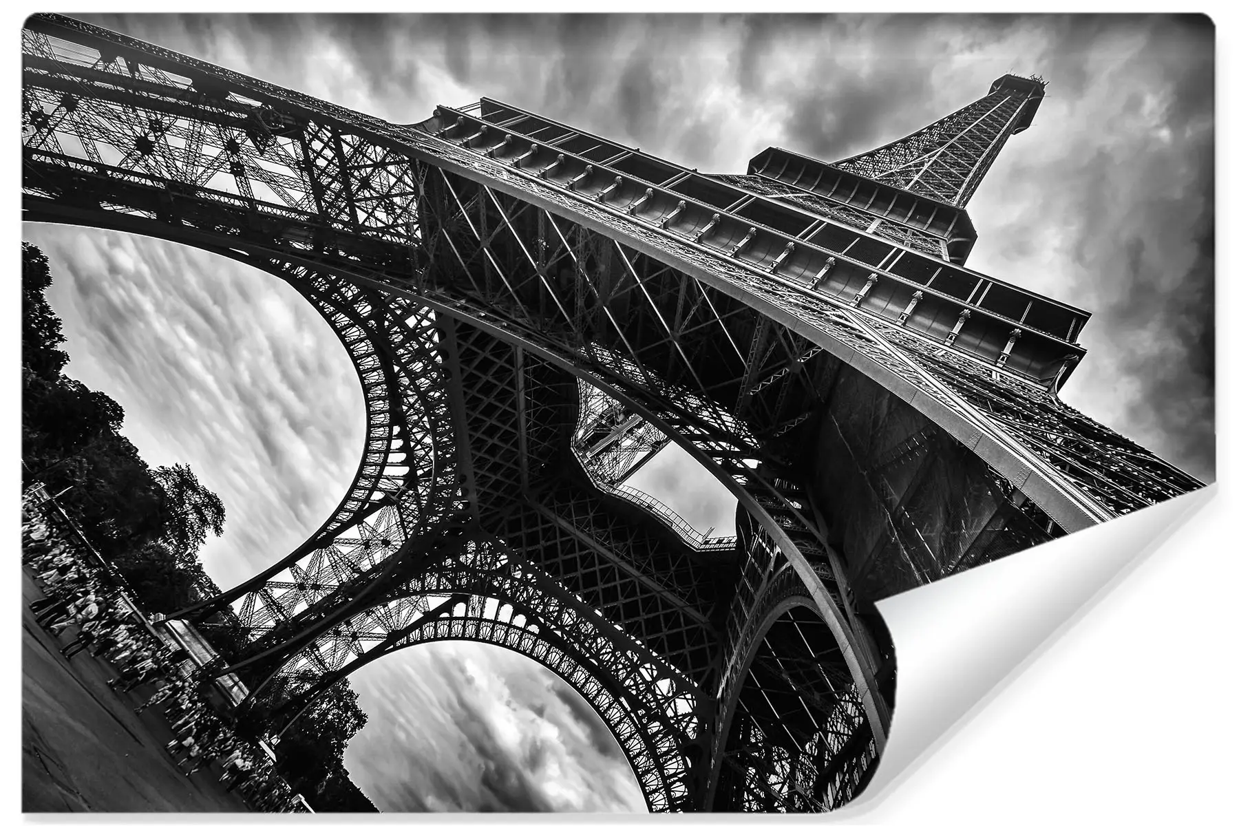 Fototapete Eiffelturm Paris Architektur | Tapeten