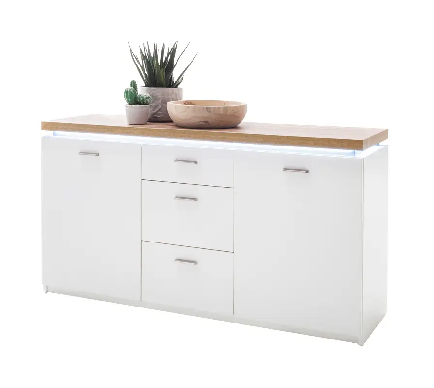 LED mit Sideboard Claire 6