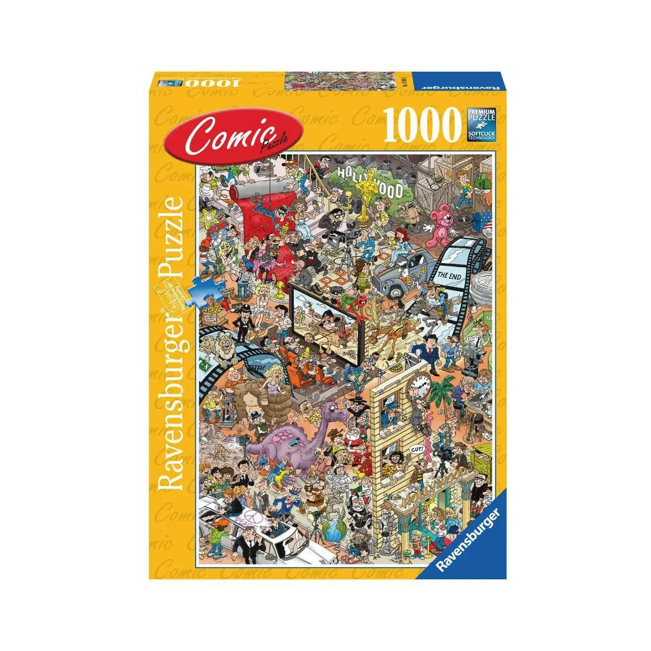 1000 ComicPuzzle Hollywood Puzzle
