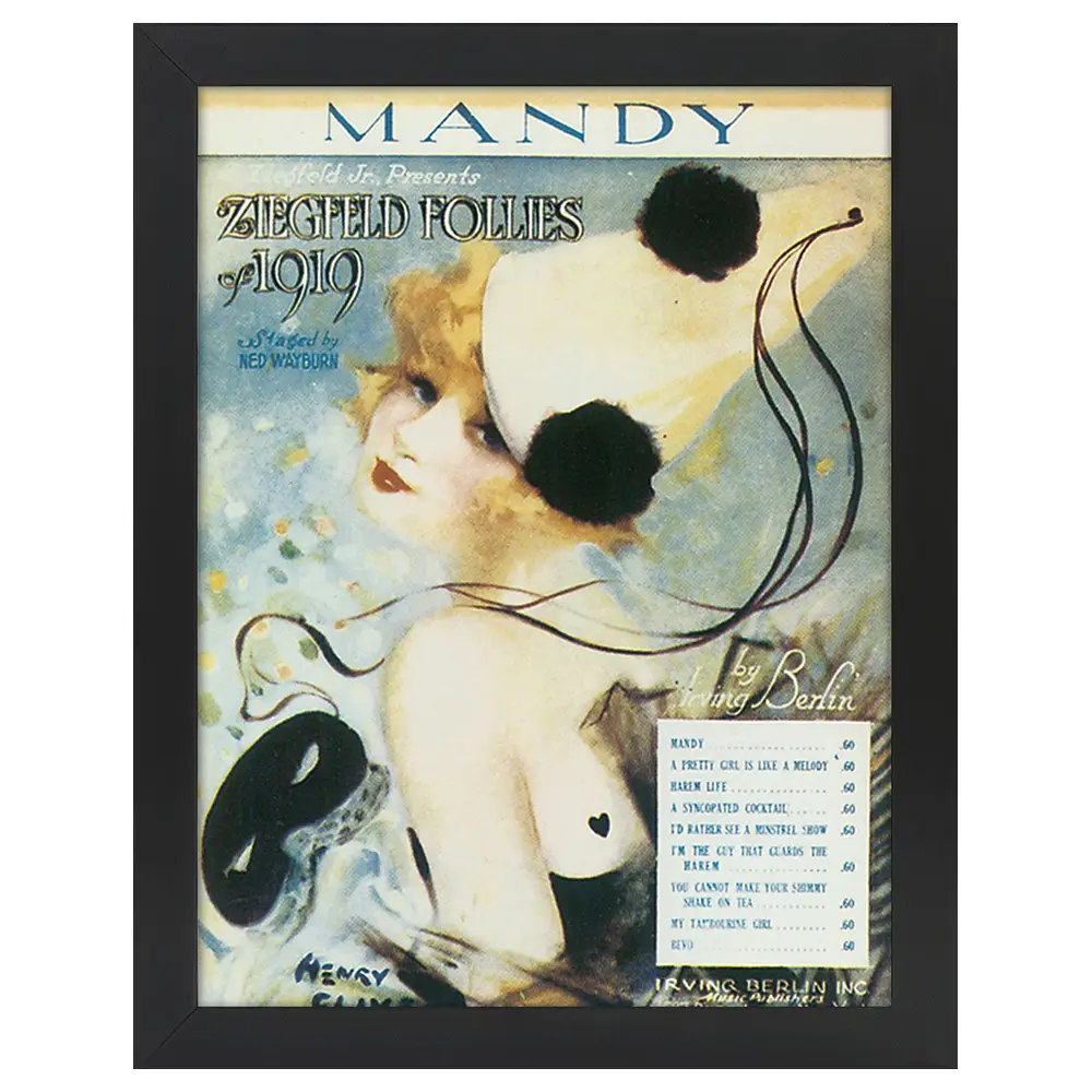 Bilderrahmen Poster Mandy