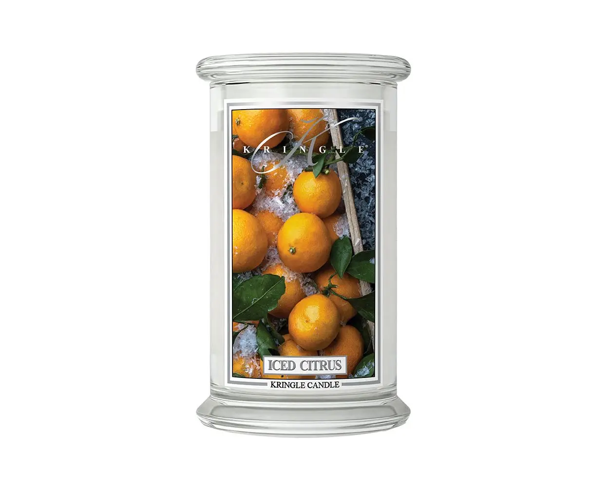 Gro脽e Classic Iced Candle Citrus