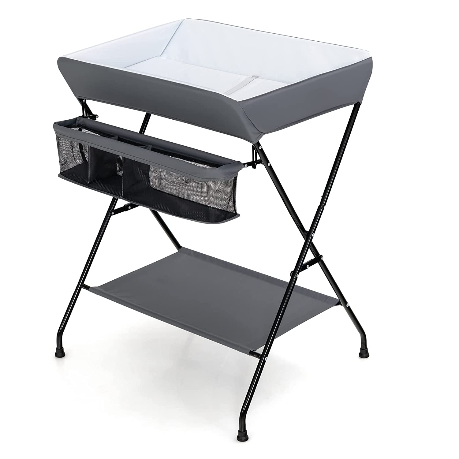 Klappbare Wickelstation Kaufen Home24 moderner-hochflor-loungeteppich-twister-kaufen-home24