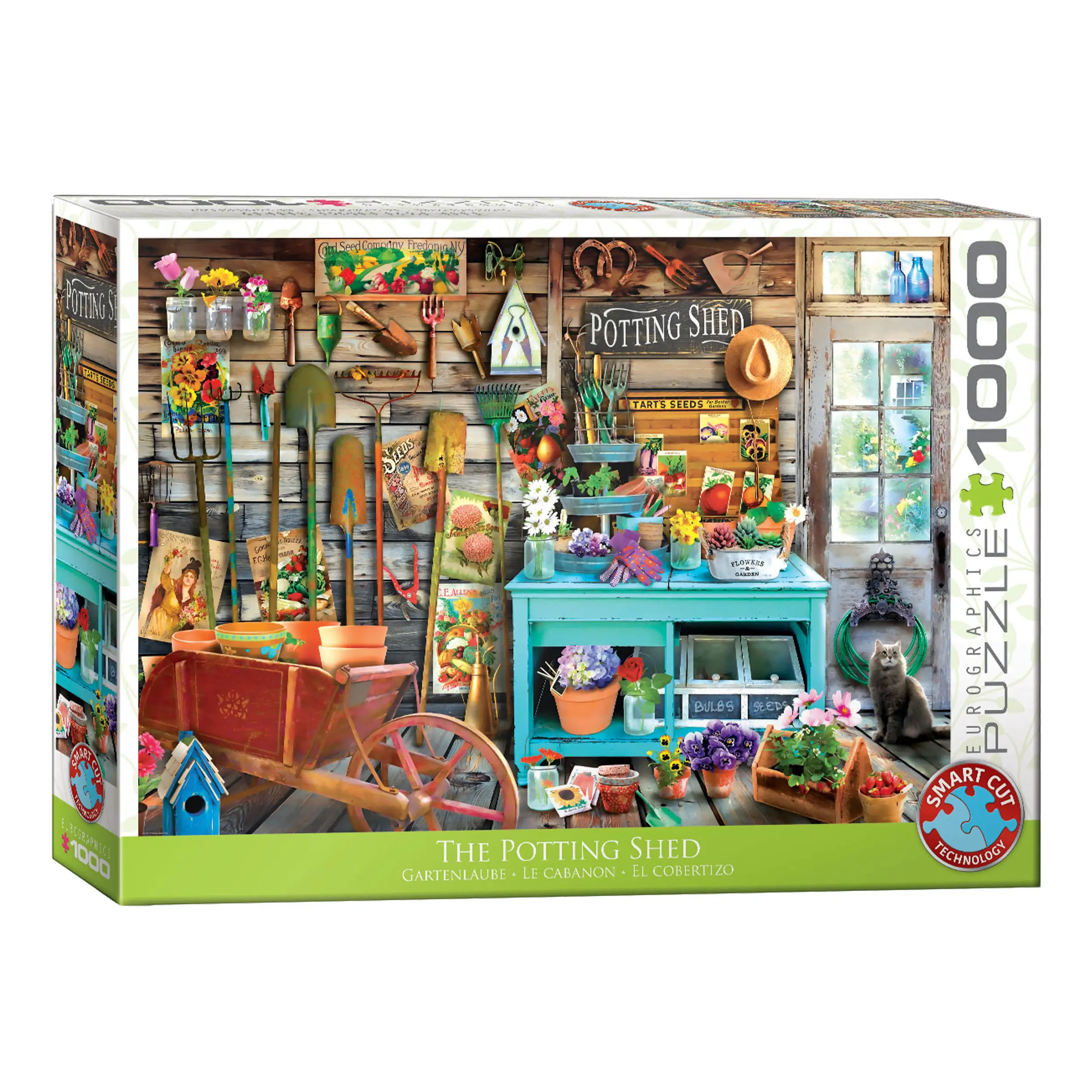 Puzzle The Potting 1000 Shed Teile