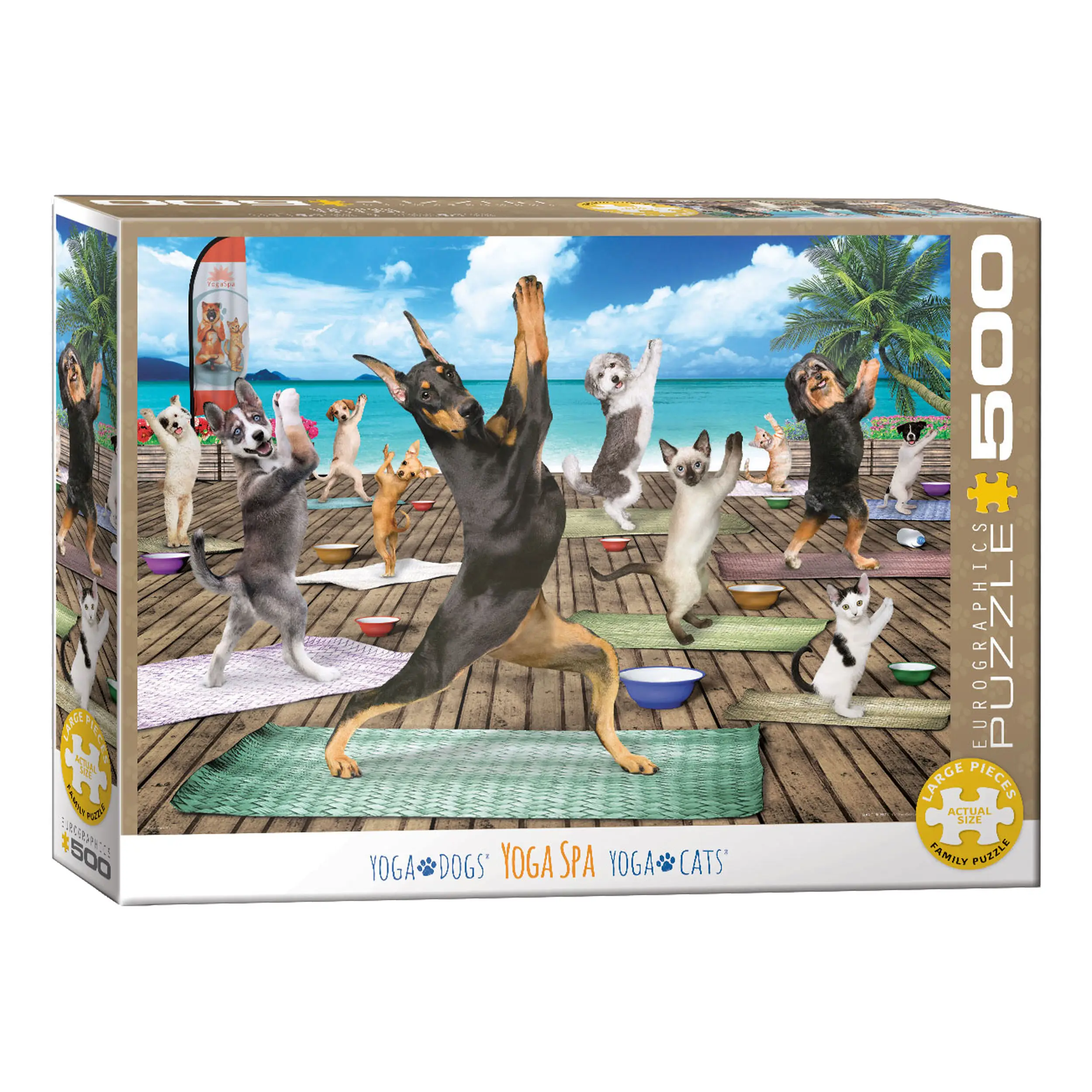 Puzzle Yoga Spa XXL