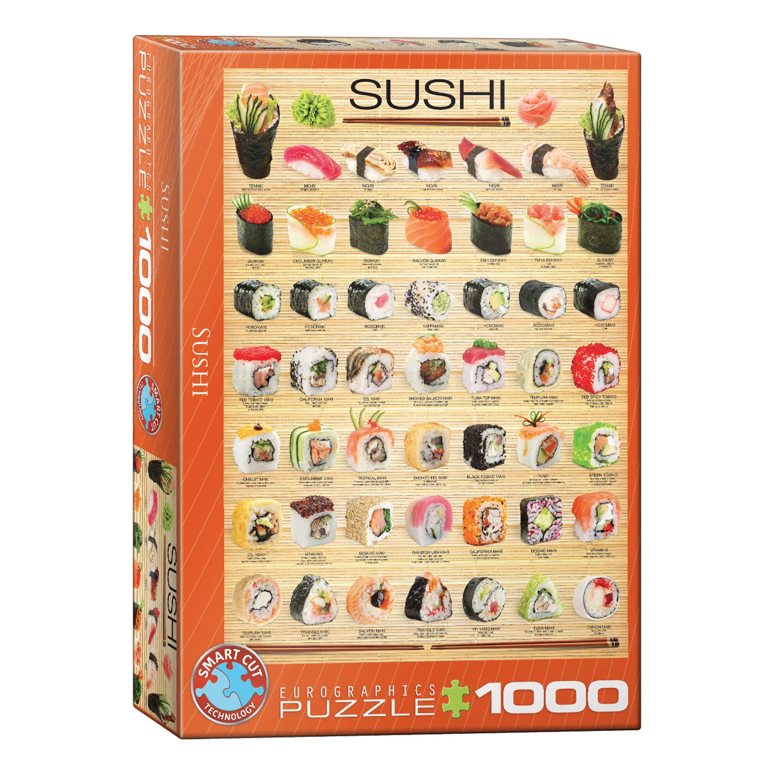 Puzzle Teile Sushi 1000