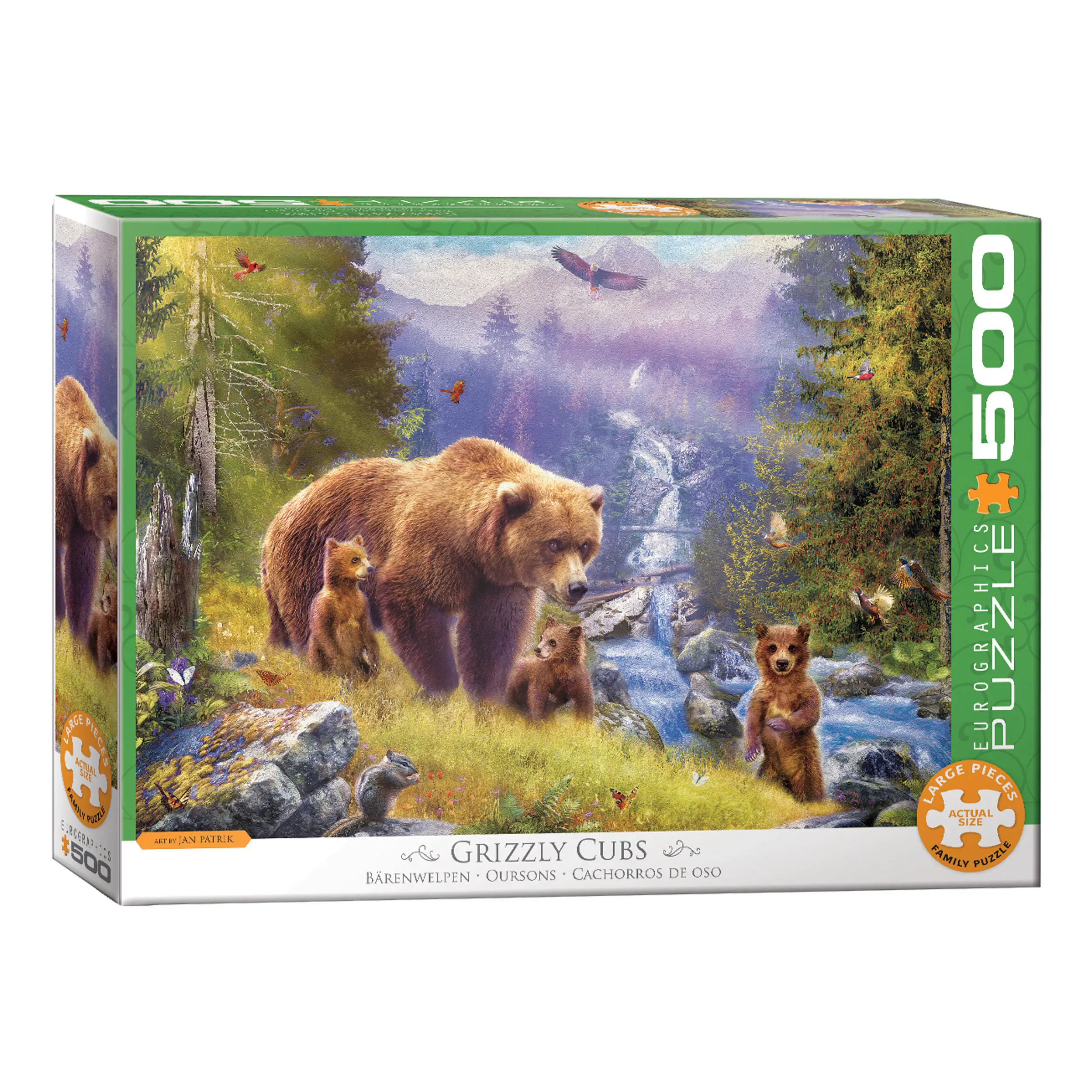 Puzzle Cubs Grizzly