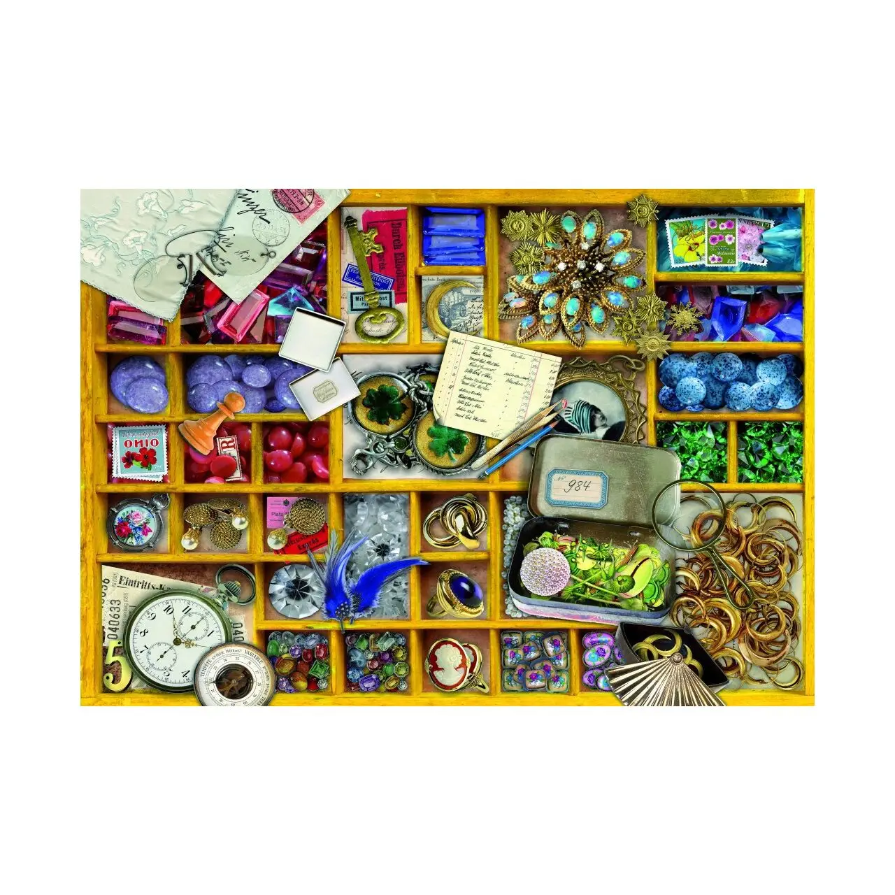 Puzzle Gelbe Sammlung