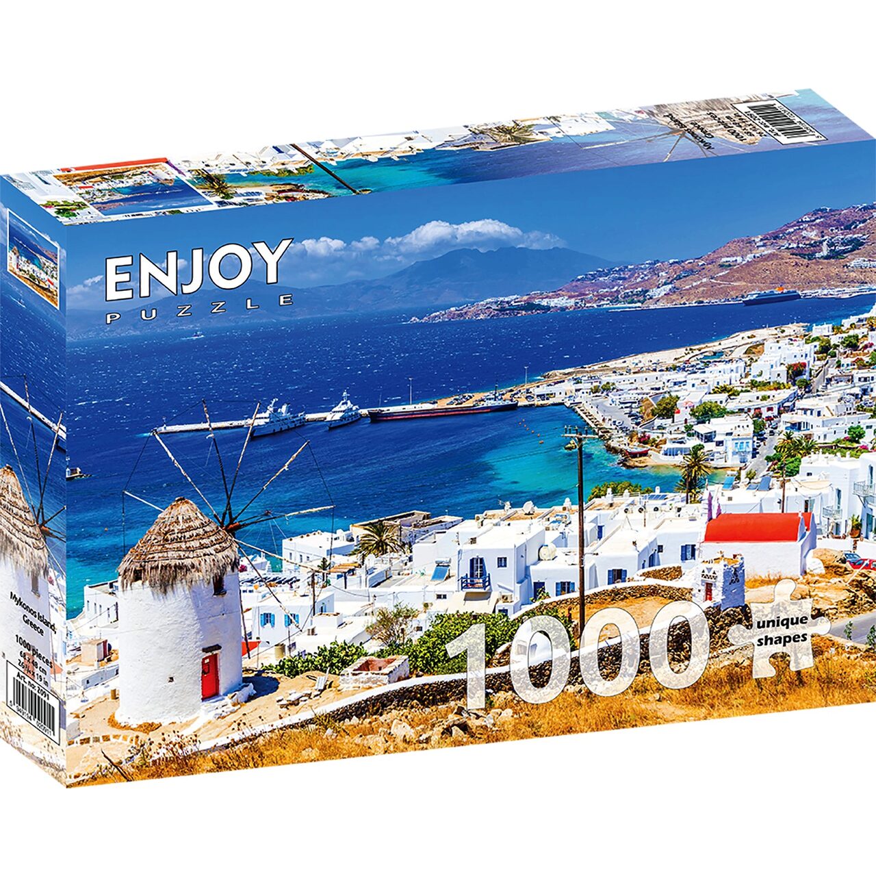 Puzzle Insel Mykonos Griechenland Kaufen Home24 puzzle-insel-mykonos-griechenland-kaufen-home24
