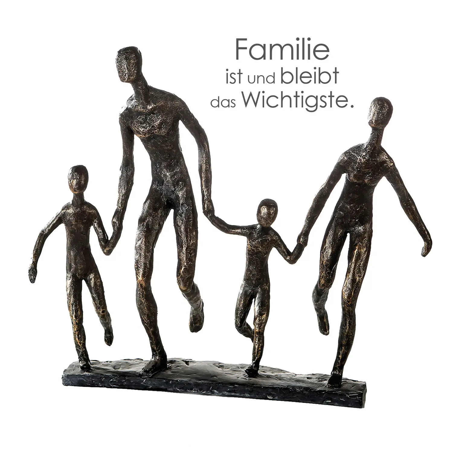 Skulptur Familie