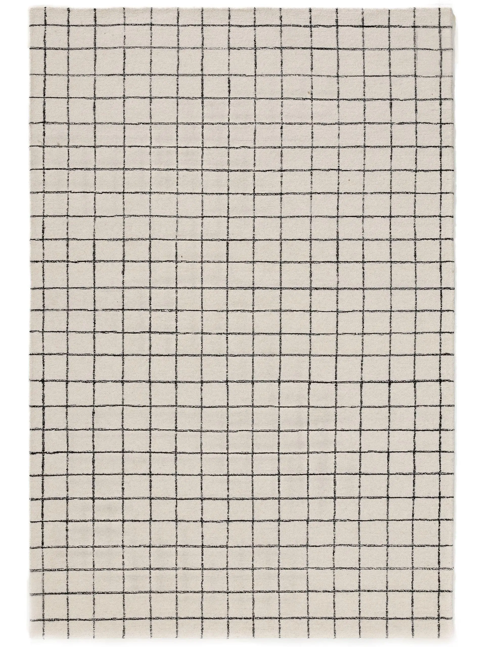 Grid Wollteppich