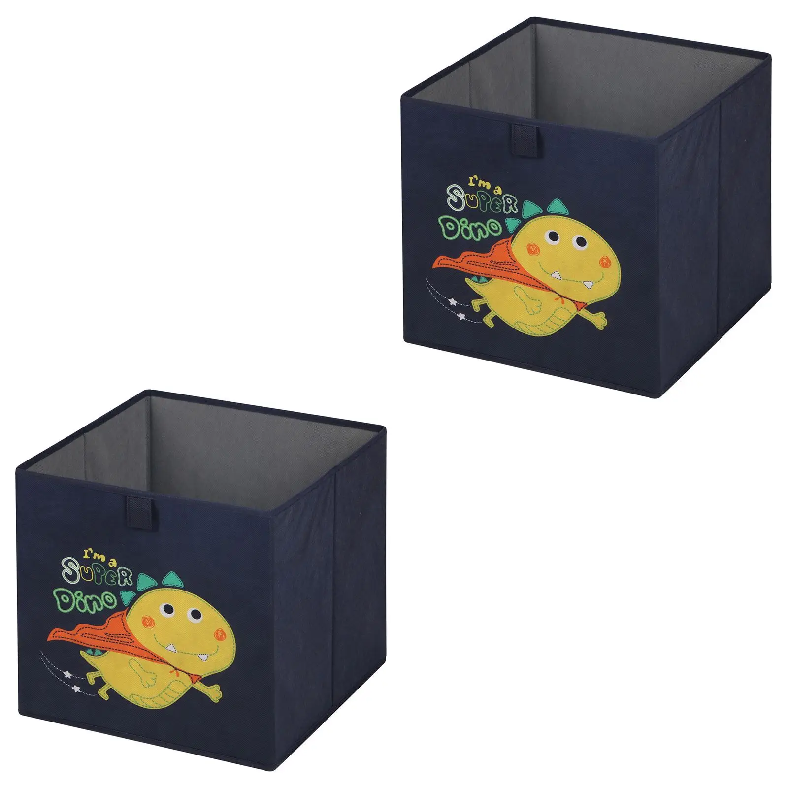 Faltbox DINO-2 (2er-Set) | Aufbewahrungsboxen