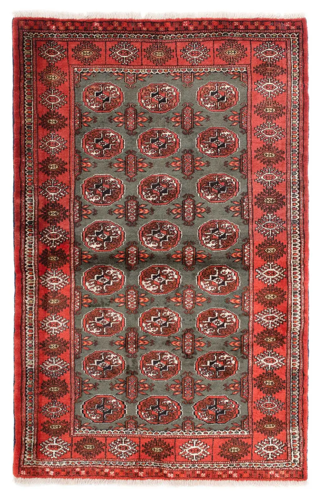 Belutsch Teppich - 158 x 97 cm - grau