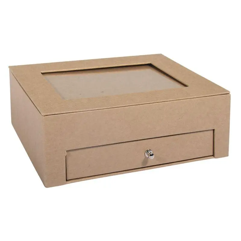 Pappmach茅-Box mit Schublade 20cm
