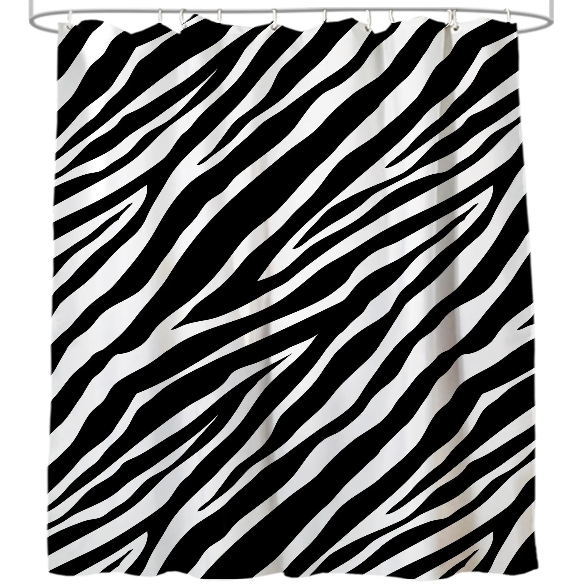 Duschvorhang Zebra 180 x cm 200