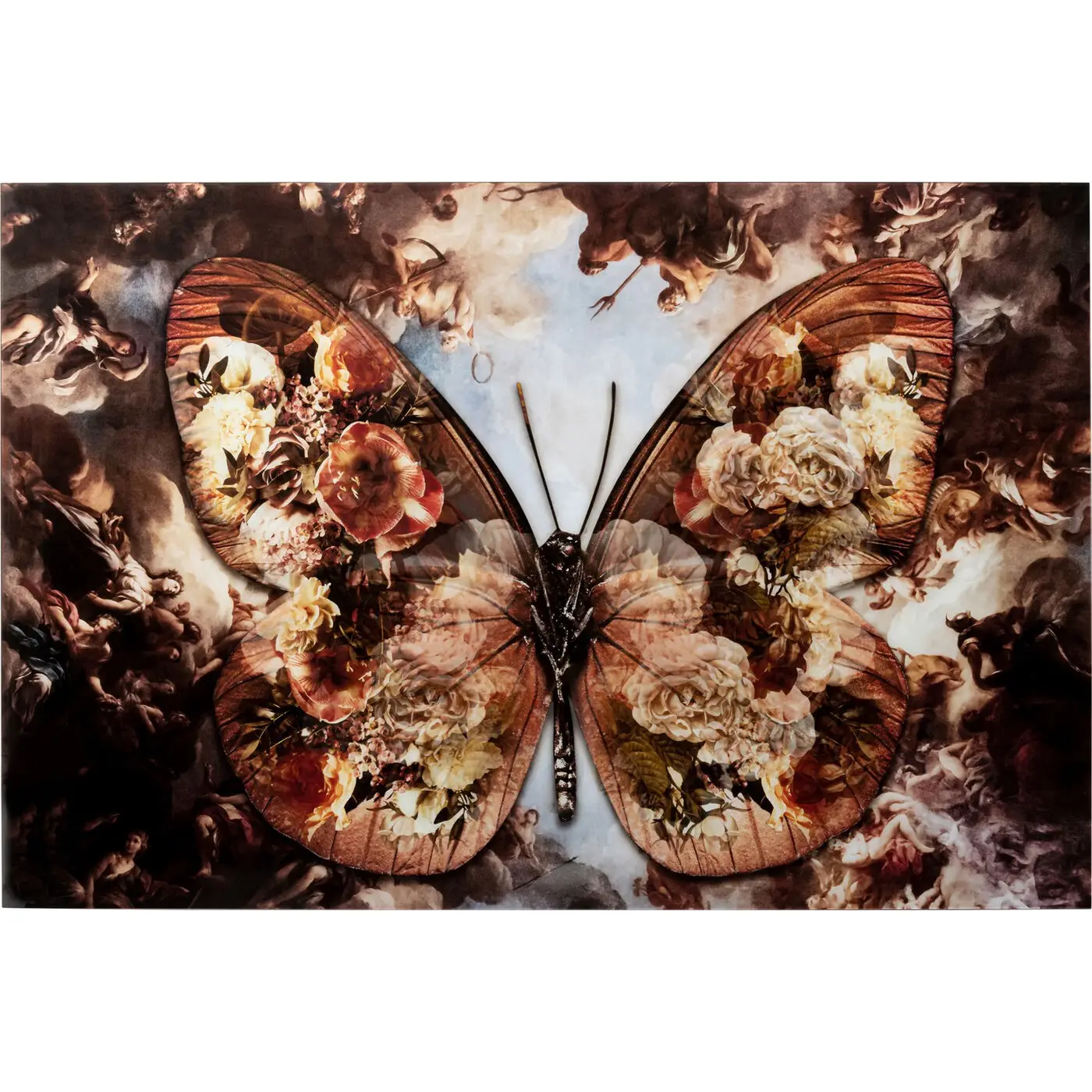 Butterfly Glasbild
