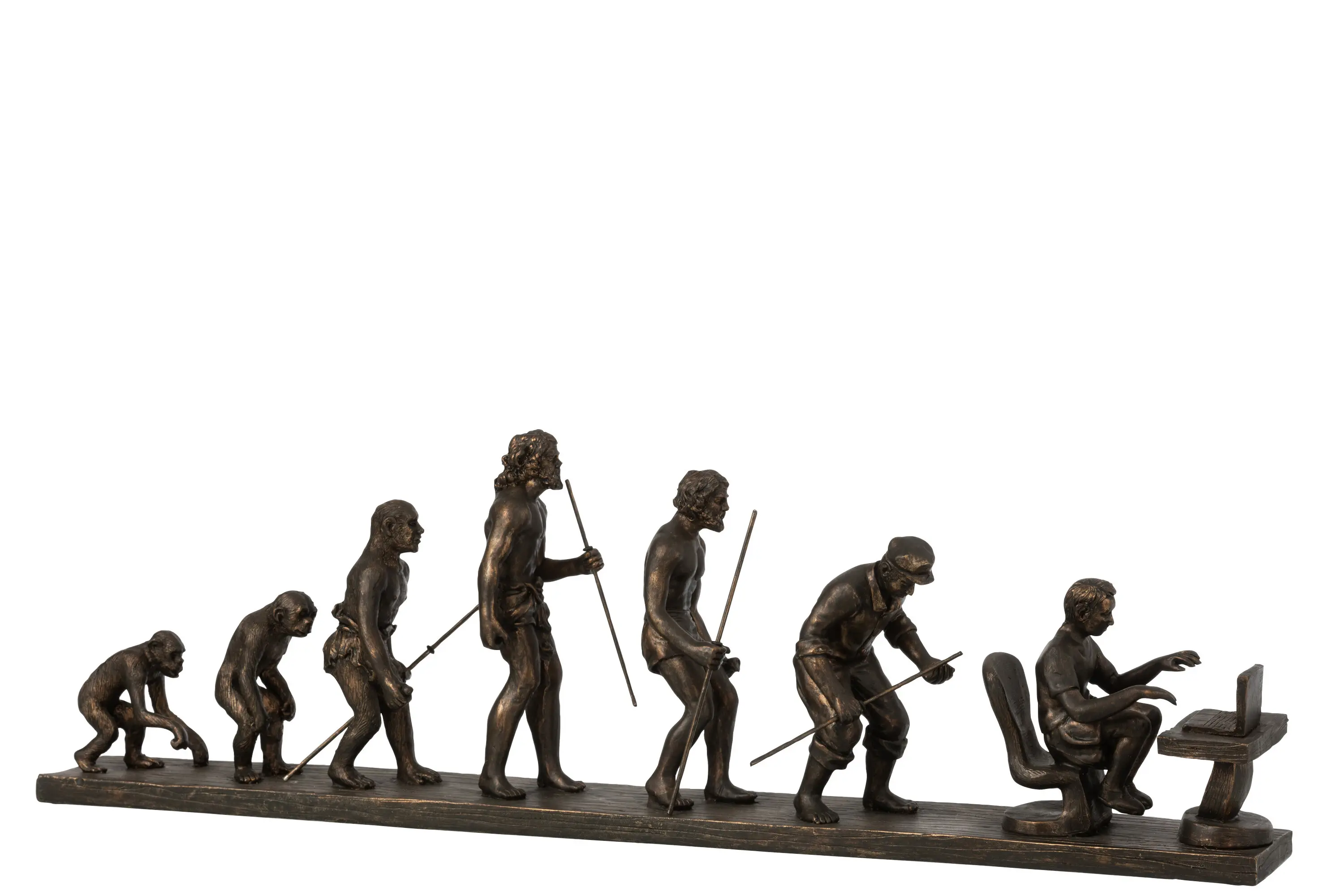 Evolution Menschen Die des Bronze in