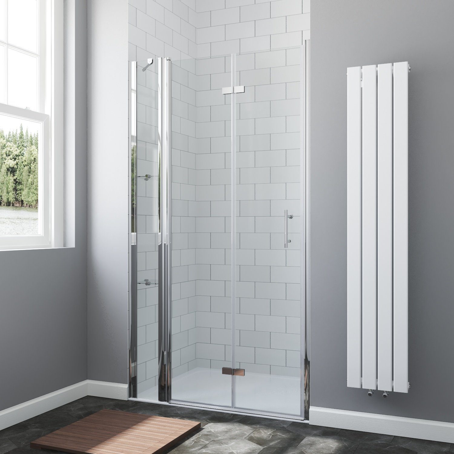 Duschablagen und Nischen für moderne Badezimmer