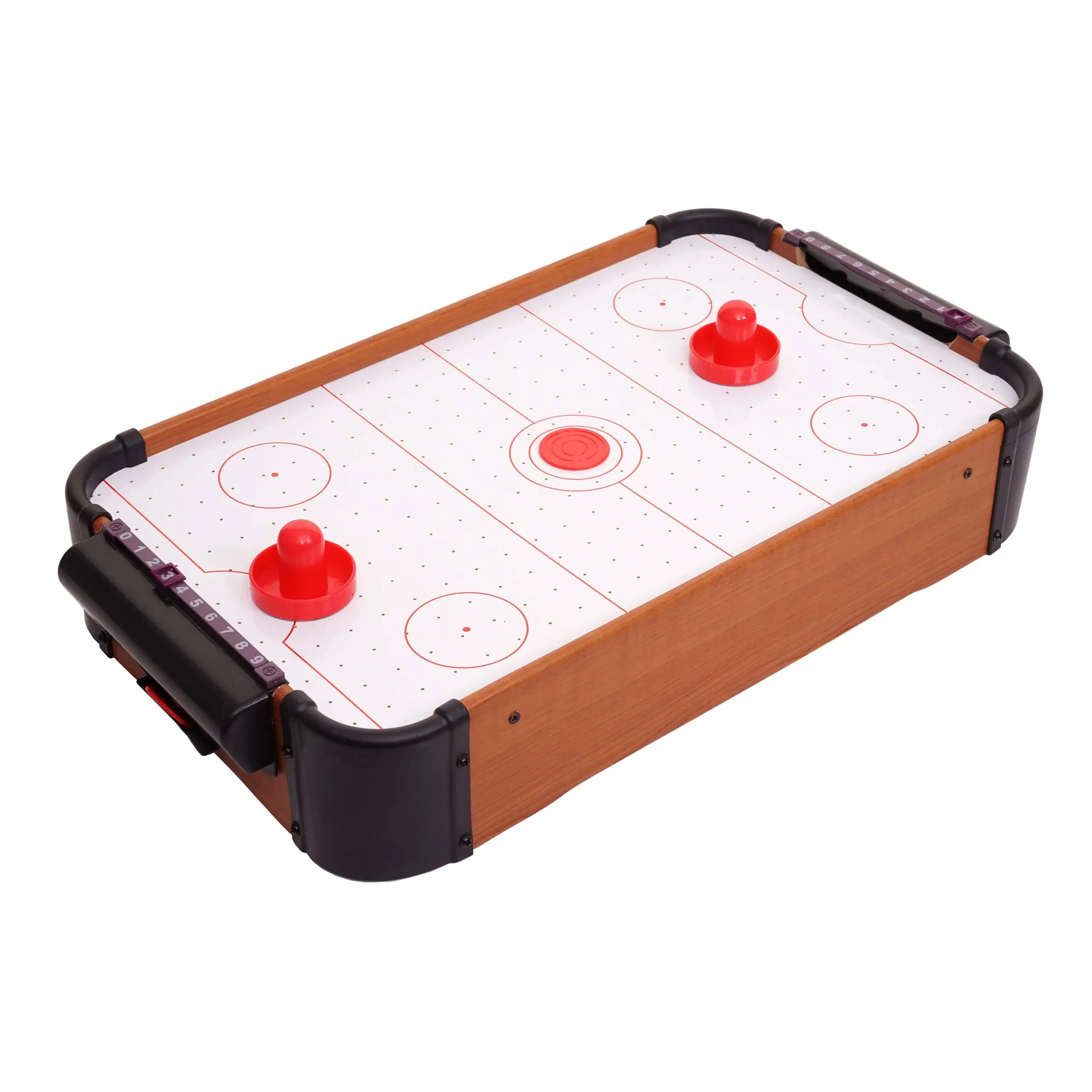 Mini Air Hockey HWC-J10 + Zubeh枚r Holz | Deko-Objekte