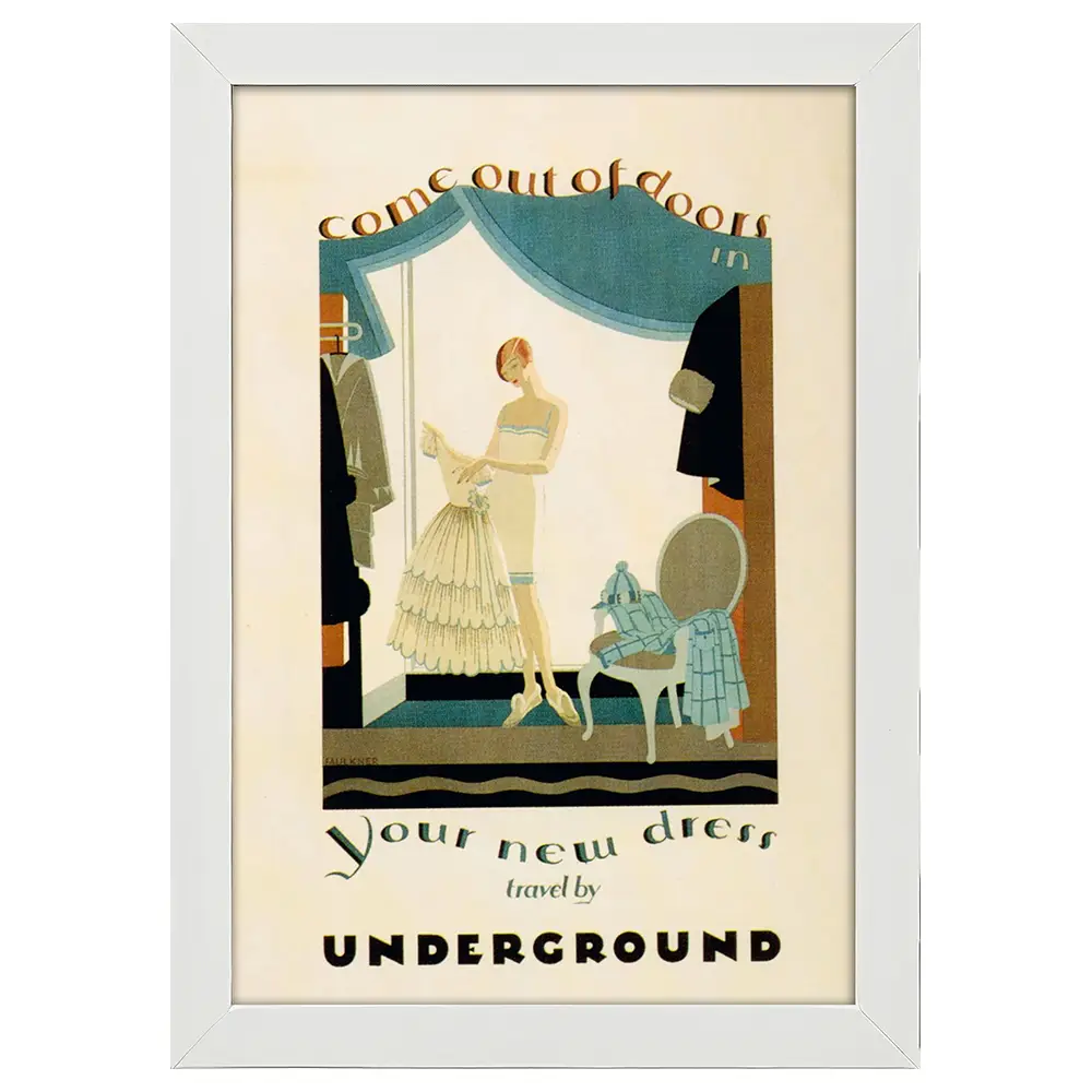 Poster Bilderrahmen 1928 New Dress