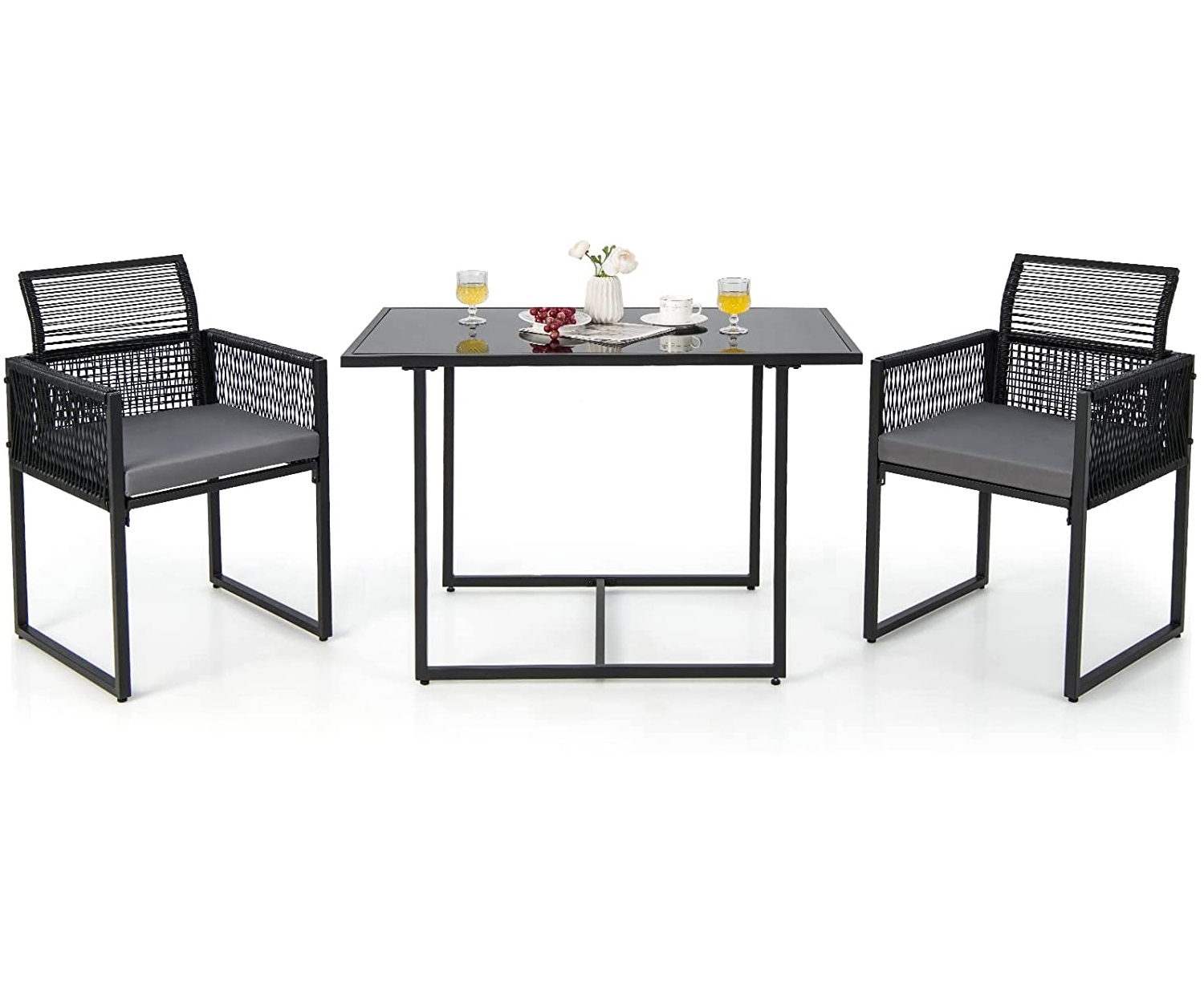 GartenmöbelSet Rattan (3er Set) kaufen home24