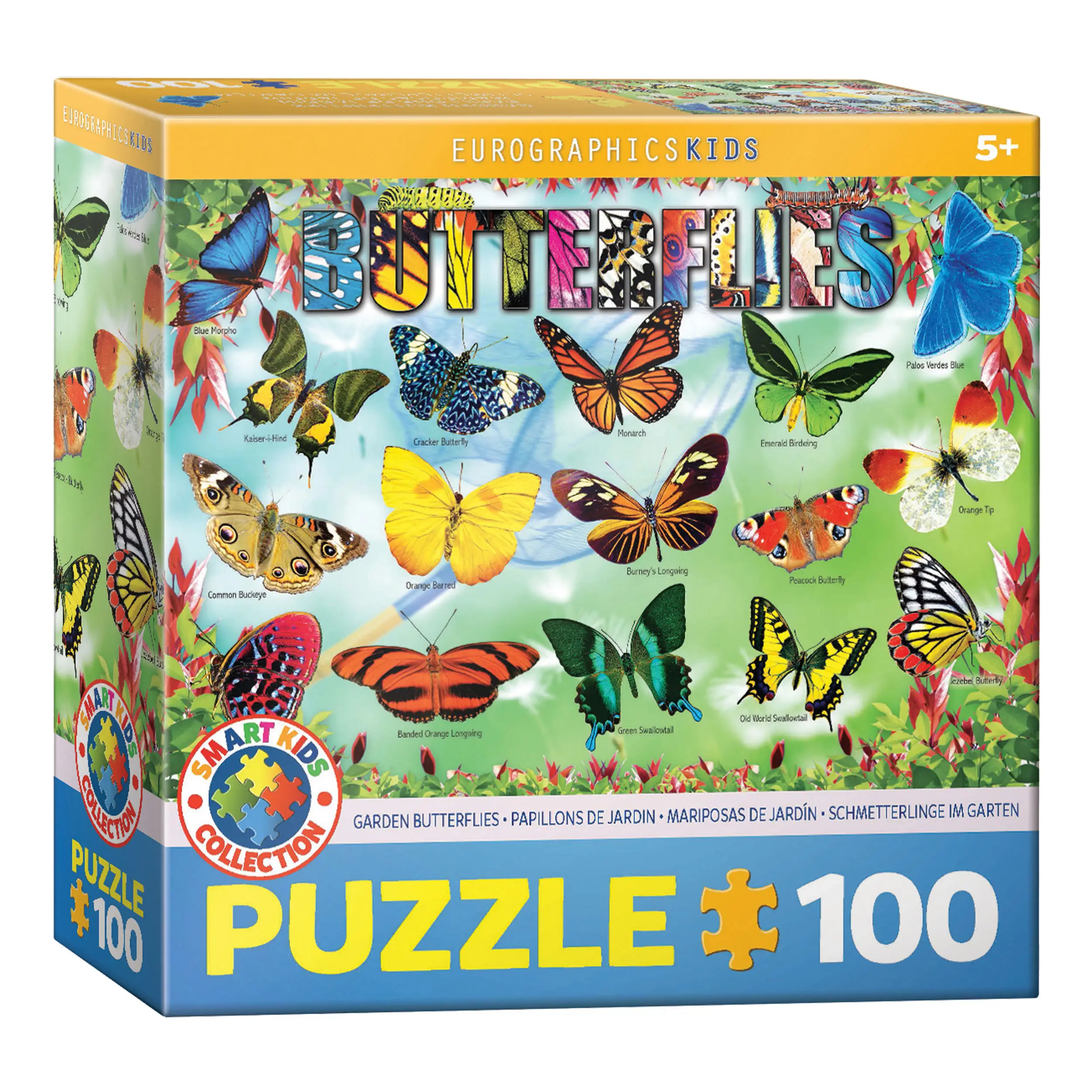 Garten Puzzle Schmetterlinge