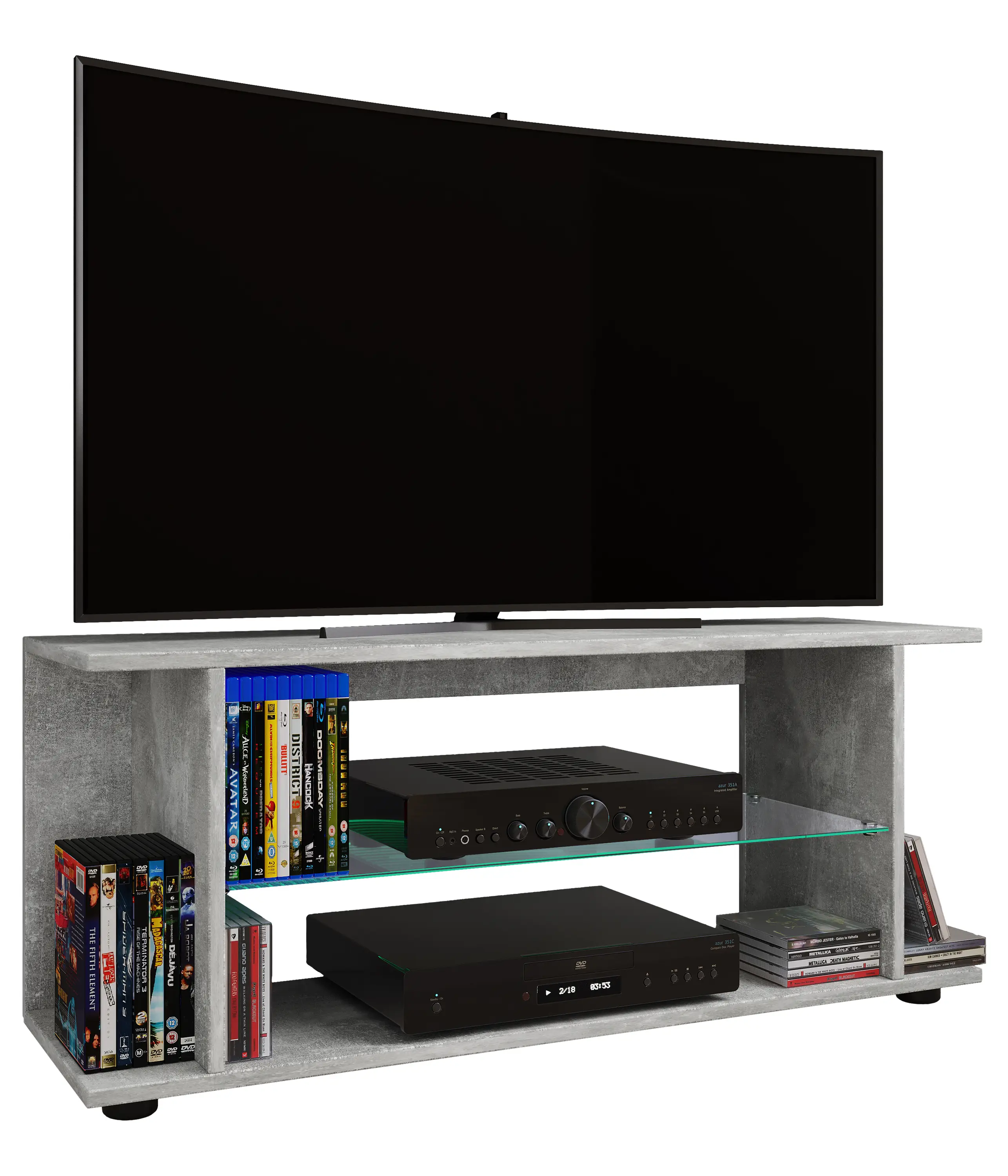 TV Lowboard Expalo Fernsehschrank XL