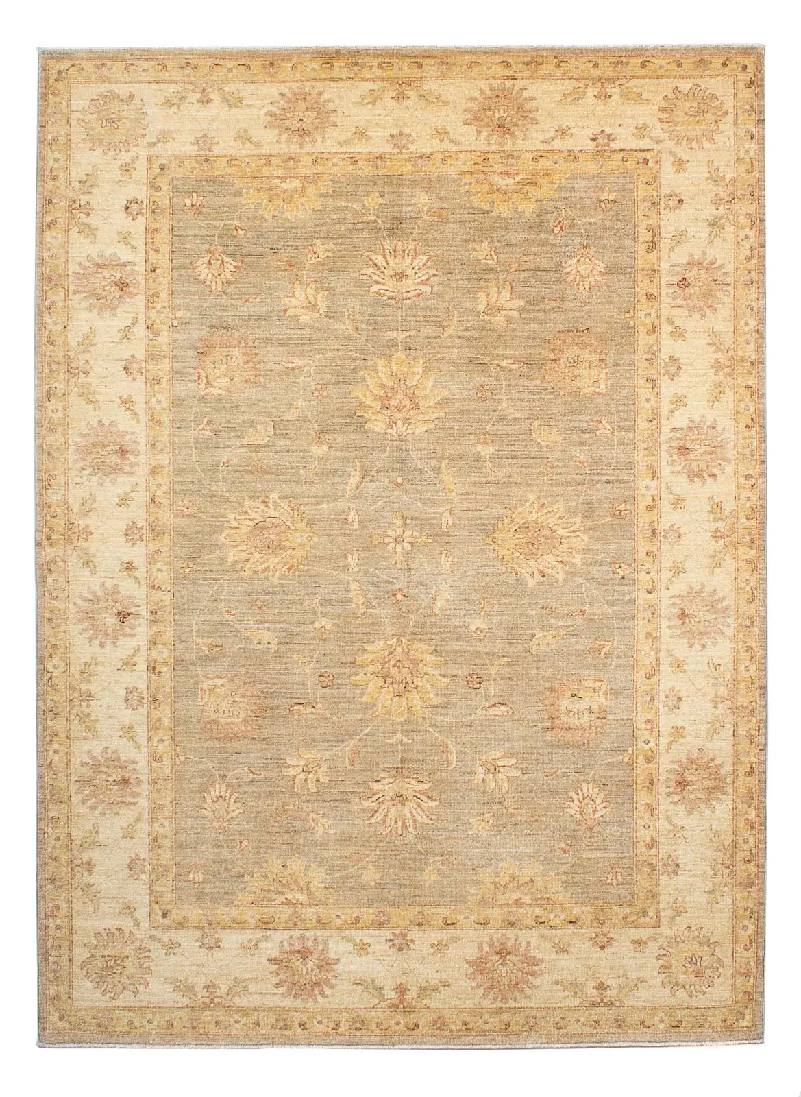 Ziegler Teppich - 241 x 175 cm - beige