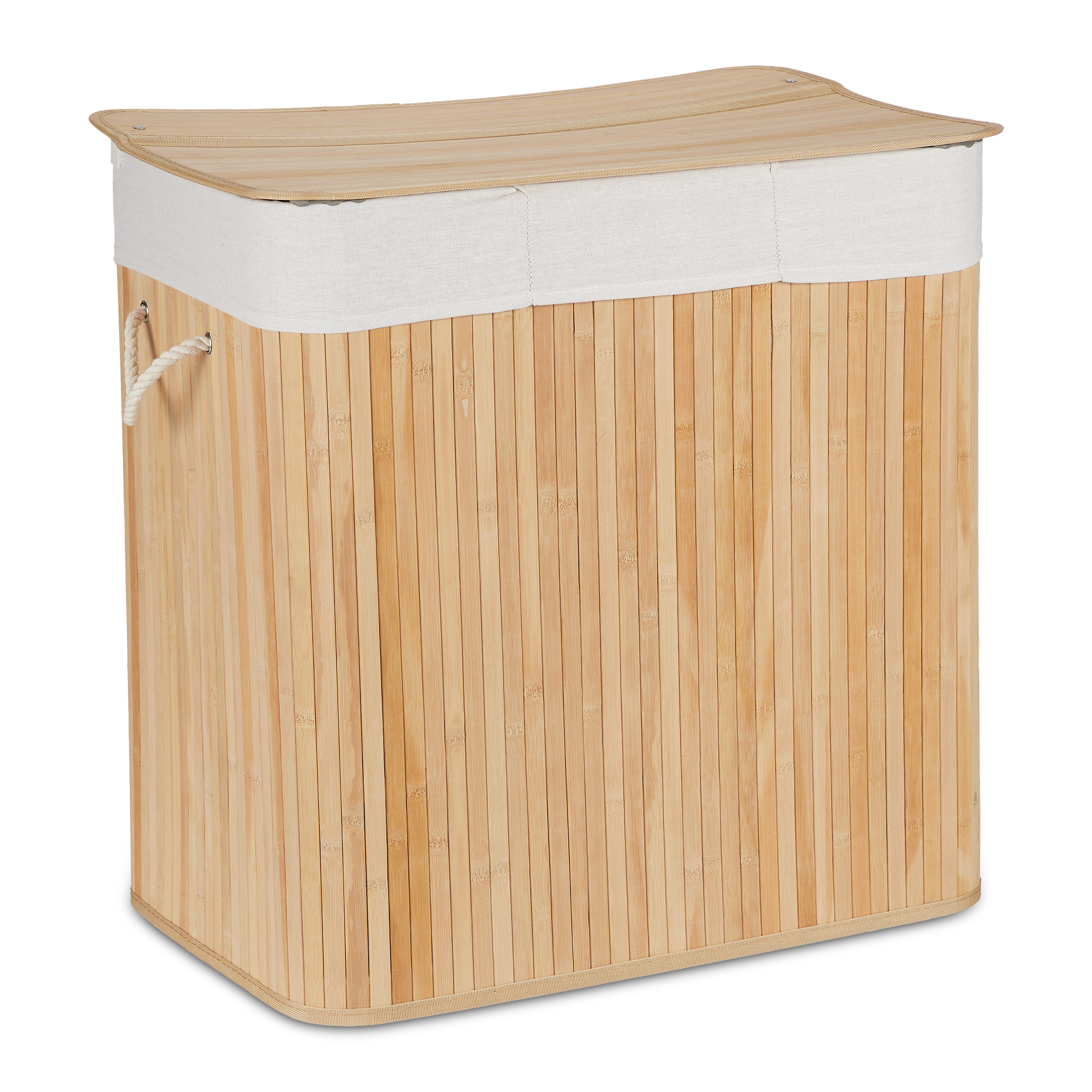 Bambus Wschekorb 3 Fcher kaufen | home24