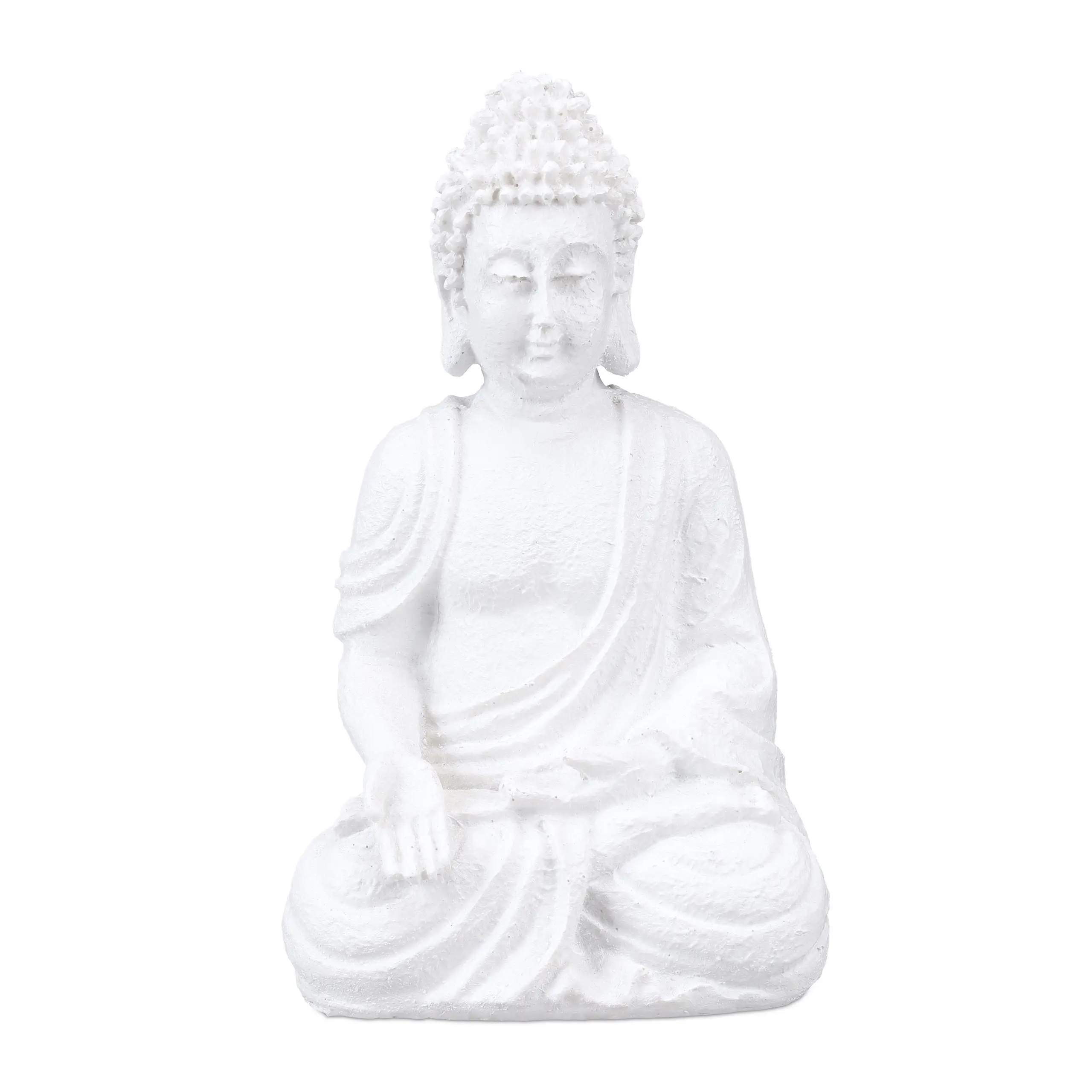 17,5 Buddha cm Wei脽e Figur