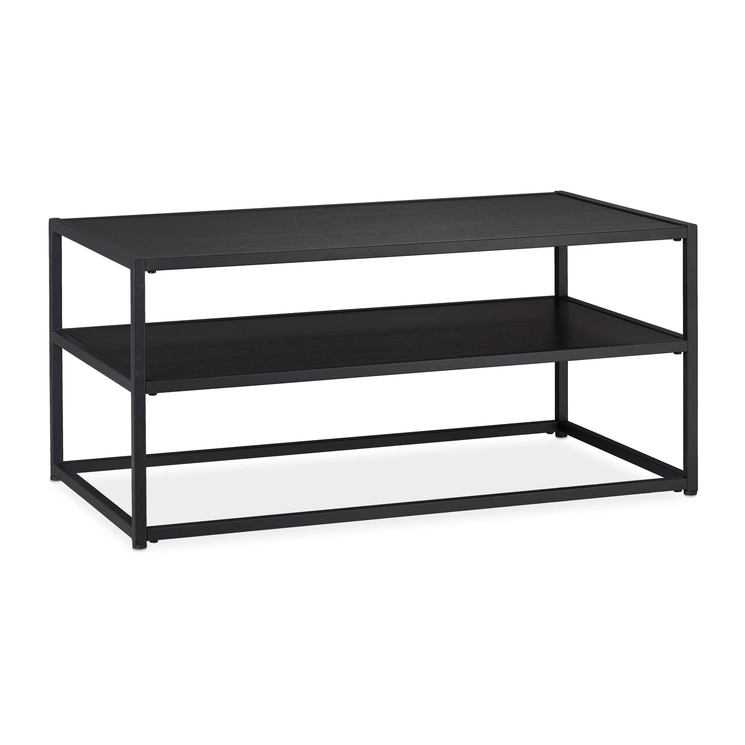 Table Basse Noire Avec Support Je Commande Home24 table-basse-noire-avec-support-je-commande-home24
