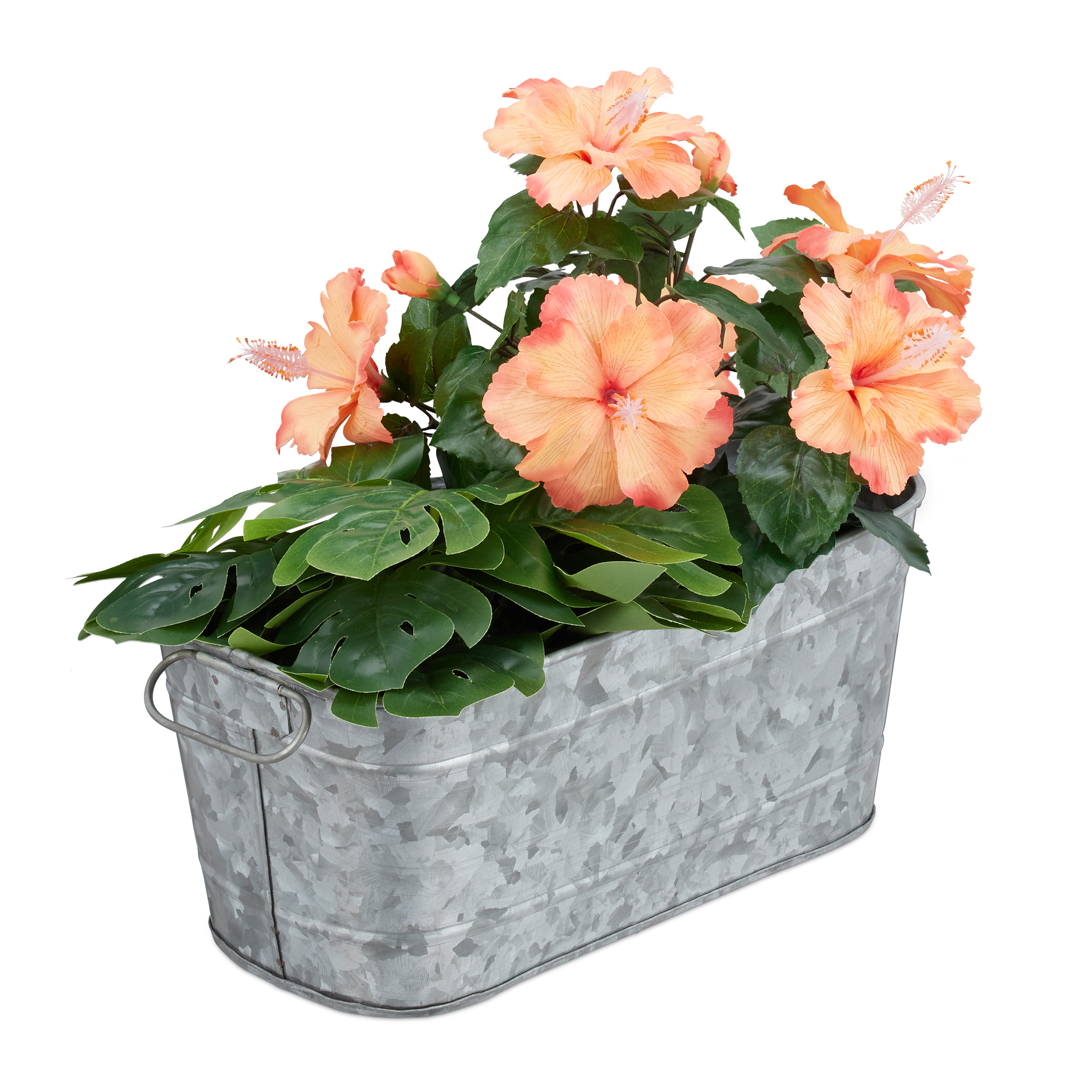 blumenkasten 65 cm lang Blumenkasten mit Rankgitter Grau 65x33x135 cm WPC main image 1