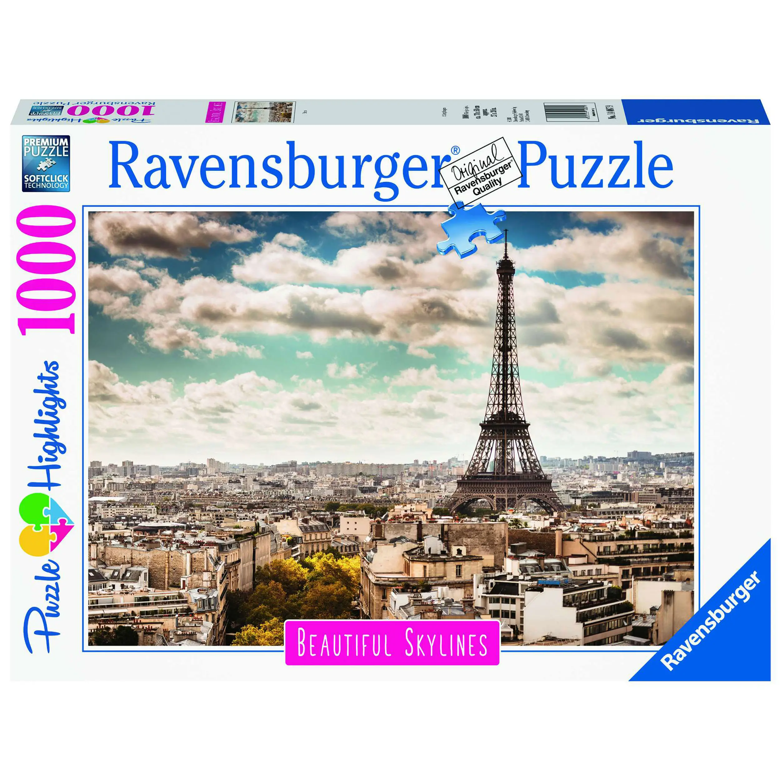 Puzzle Paris Frankreich Teile 1000