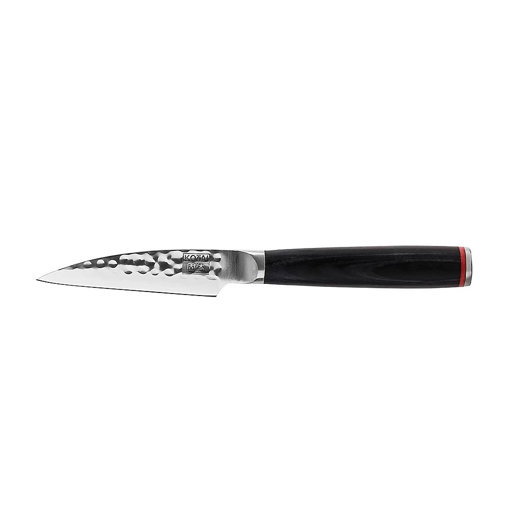 Couteau d'Office japonais KOTAI Bunka - Lame Martelée 9 cm