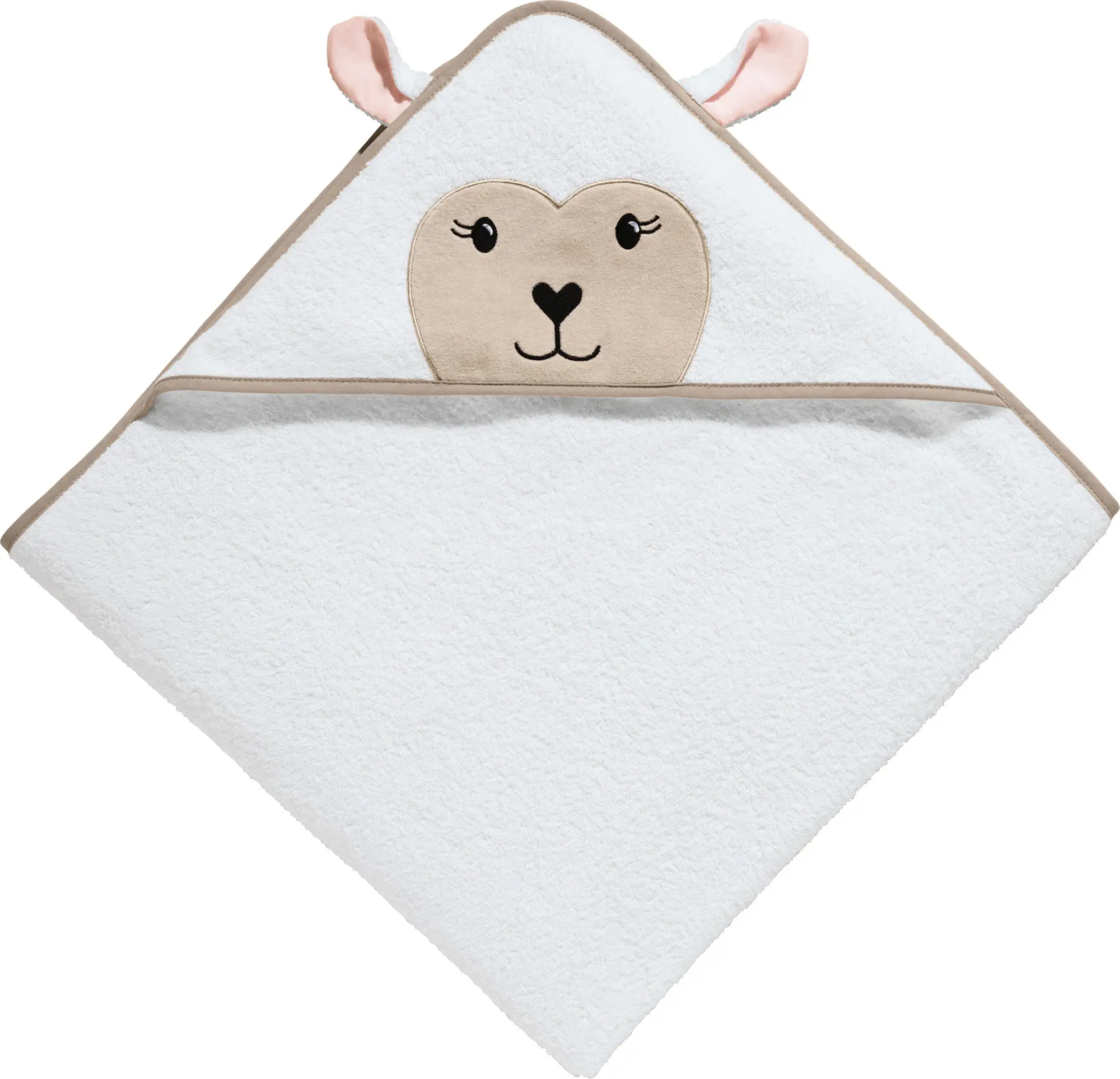 Kapuzenbadetuch Schaf | Babyhandtücher