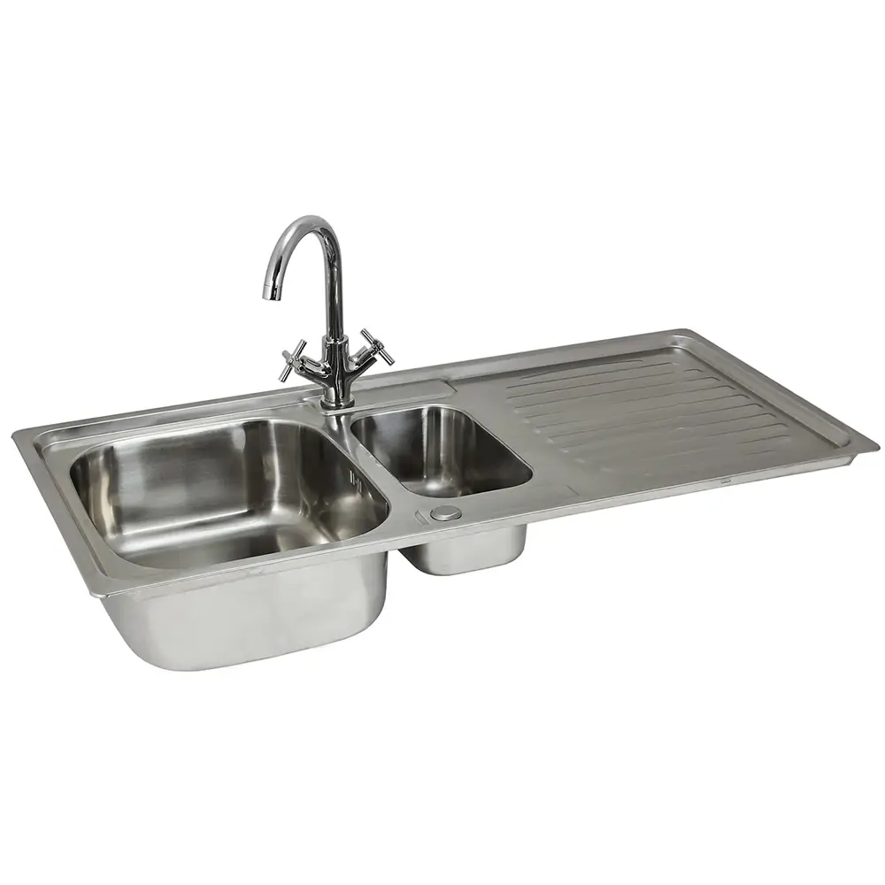 Sink Stainless Steel & Victoria Tap