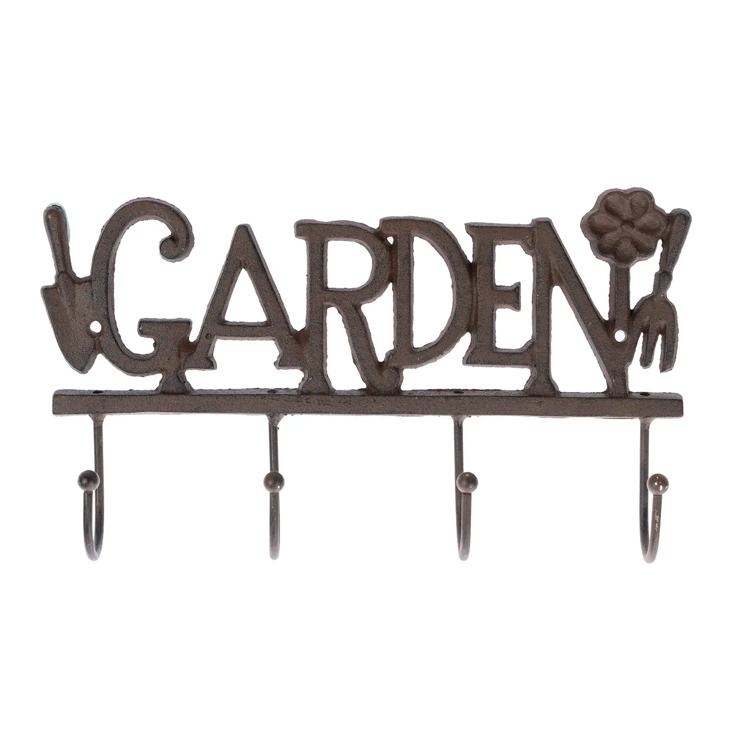 Gu脽eisen Hakenleiste Garten aus